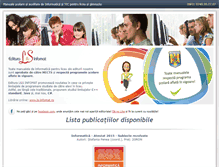 Tablet Screenshot of manuale-de-informatica.ro